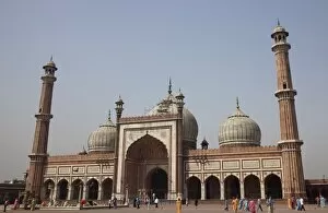 Images Dated 3rd April 2009: Jami Masjid mosque, Old Delhi, India, Asia