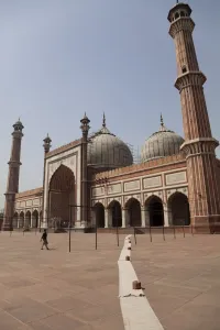 Images Dated 3rd April 2009: Jami Masjid mosque, Old Delhi, India, Asia
