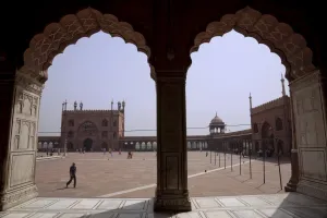 Images Dated 3rd April 2009: Jami Masjid mosque, Old Delhi, India, Asia