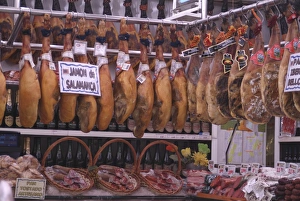 Barcelona Prints: Jamon Shop