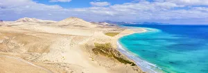 Risco Del Paso Prints: Jandia Peninsula, Risco del Paso, Playas de Sotavento and Laguna de Sotavento