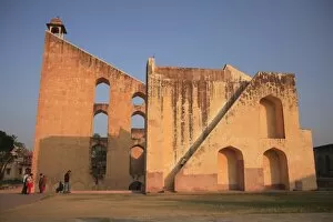 Images Dated 16th August 2009: Jantar Mantar, Astronomical Observatory, Jaipur, Rajasthan, India, Asia
