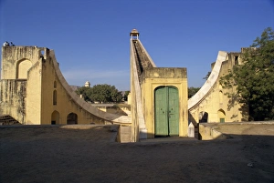 Observatories Prints: The Jantar Mantar built between 1728 and 1734 by Jai
