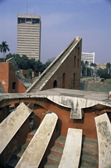 Observatories Prints: The Jantar Mantar observatory