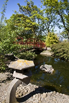 Scarborough Prints: Japanese style garden on the Island at Peasholm Park
