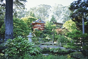 Oriental Prints: The Japanese Tea Garden