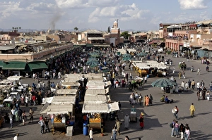 Jemaa El Fna Prints: Jemaa el Fna square