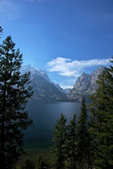 Wyoming Prints: Jenny Lake, Grand Teton National Park, Wyoming, United States of America, North America