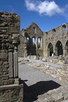 Jerpoint Abbey, County Kilkenny, Leinster, Republic of Ireland, Europe