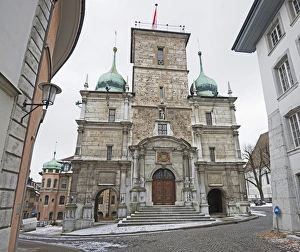 Jesuit Prints: Jesuit Church, Solothurn, Switzerland, Europe