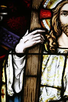 Carrying Prints: Jesus carrying his cross, New York, United States of America, North America