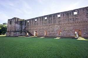 Jesus de Tavarangue, one of the best preserved Jesuit Missions, UNESCO World Heritage Site