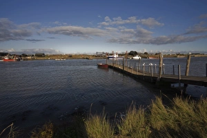 Images Dated 9th November 2009: Jetty at Walberswick, Suffolk, England, United Kingdom, Europe
