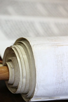 Paper Prints: Jewish Torah scroll, Paris, France, Europe
