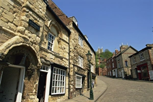 Jews Court, Steep Hill, Lincoln, Lincolnshire, England, United Kingdom, Europe