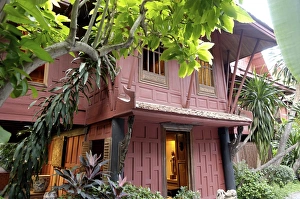 Jim Thompson Prints: Jim Thompsons Thai House, Bangkok, Thailand, Southeast Asia, Asia