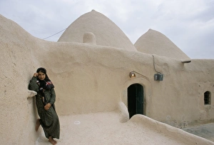 Child Prints: Jinar, 15 year old girl in front of a 200 year old