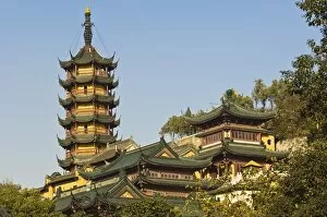 Images Dated 19th November 2008: Jinshan (Golden Hill) Temple, Zhenjiang, Jiangsu, China
