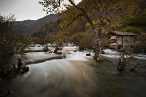 Far Eastern Prints: Jiuzhaigou (Nine Village Valley), UNESCO World Heritage Site, Sichuan province, China