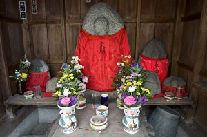 Jizo Prints: Jizo buddhist statues