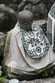 Images Dated 20th May 2009: Jizo is a Shinto god who looks after dead childrens souls, Kyoto, Japan, Asia