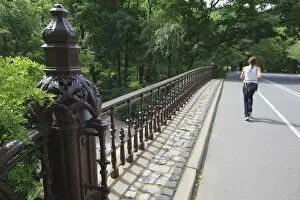 Jogger in Central Park, Manhattan, New York City, New York, United States of America