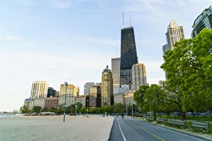 Cycling Prints: John Hancock Center, Chicago, Illinois, United States of America, North America