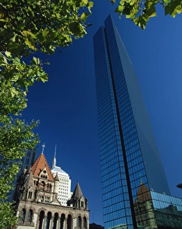Boston Prints: John Hancock Tower, Boston, Massachussetts, United States of America, North America