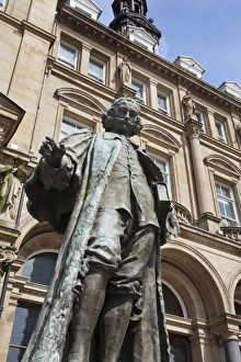 City Square Prints: John Harrison statue in City Square