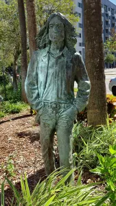 Artist Prints: John Lennon Statue, Tampa, Florida, United States of America