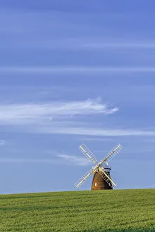 Grasslands Prints: John Webbs Mill (Lowes Mill), Thaxted, Essex, England, United Kingom, Europe