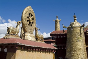 Jokhang Temple, the most revered religious structure in Tibet, Lhasa, Tibet, China, Asia