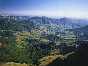 Auvergne Prints: Jordanne Valley, France