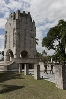 Images Dated 9th February 2009: Jose Marti Mausoleum, Santiago de Cuba, Santiago de Cuba Province, Cuba
