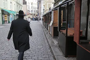 Cobbled Prints: Josevof, Jewish District, Prague, Czech Republic, Europe
