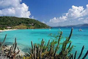Vacationing Prints: Jost Van Dyke island, British Virgin Islands, Caribbean, West Indies, Central America