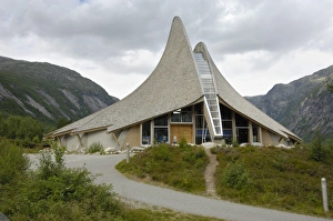 Sogn Og Fjordane Prints: Jostedal Glacier Visitors Center, Jostedal, Sogn og Fjordane, Norway, Scandinavia, Europe