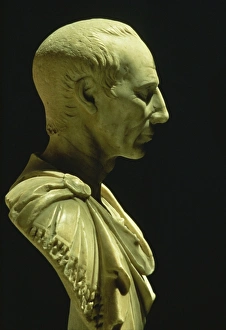 Julius Caesar, Braccio Nuova, Vatican Museum, Rome, Lazio, Italy, Europe Julius Caesar, Braccio Nuova, Vatican Museum, Rome, Lazio, Italy, Europe