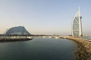 Images Dated 10th March 2008: Jumeirah Beach Hotel and Burj Al Arab Hotel