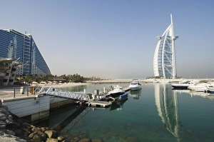 Gulf Prints: Jumeirah Beach Hotel and Burj Al Arab Hotel