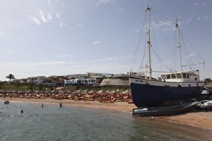 Sharm El Sheikh Prints: The Jump About Gib entertainment area at Sharks Bay