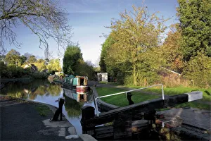 Canal Prints: The junction of the Stratford and Grand Union Canals, Kingswood Junction