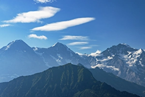 Jungfrau Prints: Jungfrau, Monch and Eiger mountains