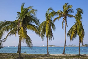 Nassau Prints: Junkanoo beach, Nassau, Providence Island, Bahamas, West Indies, Caribbean, Central