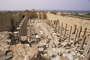 Deteriorate Prints: Justice basilica (Severan basilica)