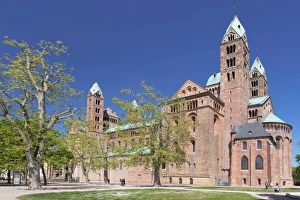 Speyer Prints: Kaiserdom Cathedral, UNESCO World Heritage Site, Speyer, Rhineland-Palatinate, Germany