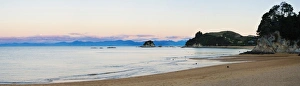 Golden Bay Prints: Kaiteriteri Beach at Sunset, Tasman Region, South Island, New Zealand, Pacific