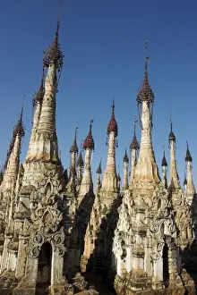Kakku Buddhist Ruins, said to contain over two thousand brick and laterite stupas