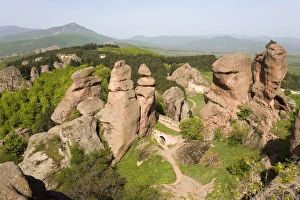 Bulgarian Prints: Kaleto fortress, rock formations, Belogradchik, Bulgaria, Europe
