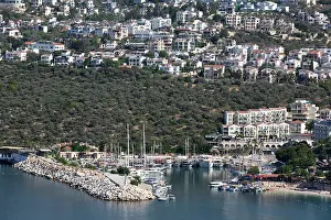 Yachts Prints: Kalkan Marina, Kalkan, Antalya, Turkey